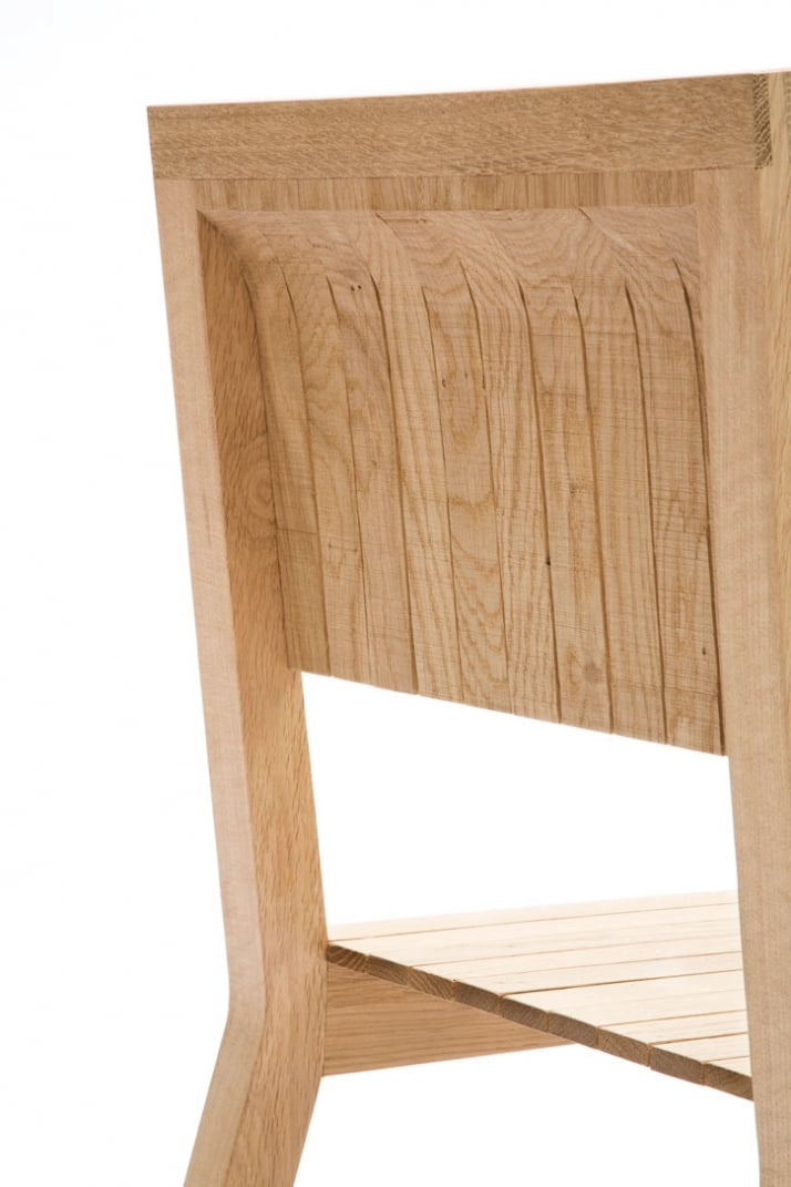 Resilient chair (detail) // photo © Ricki van der Tas