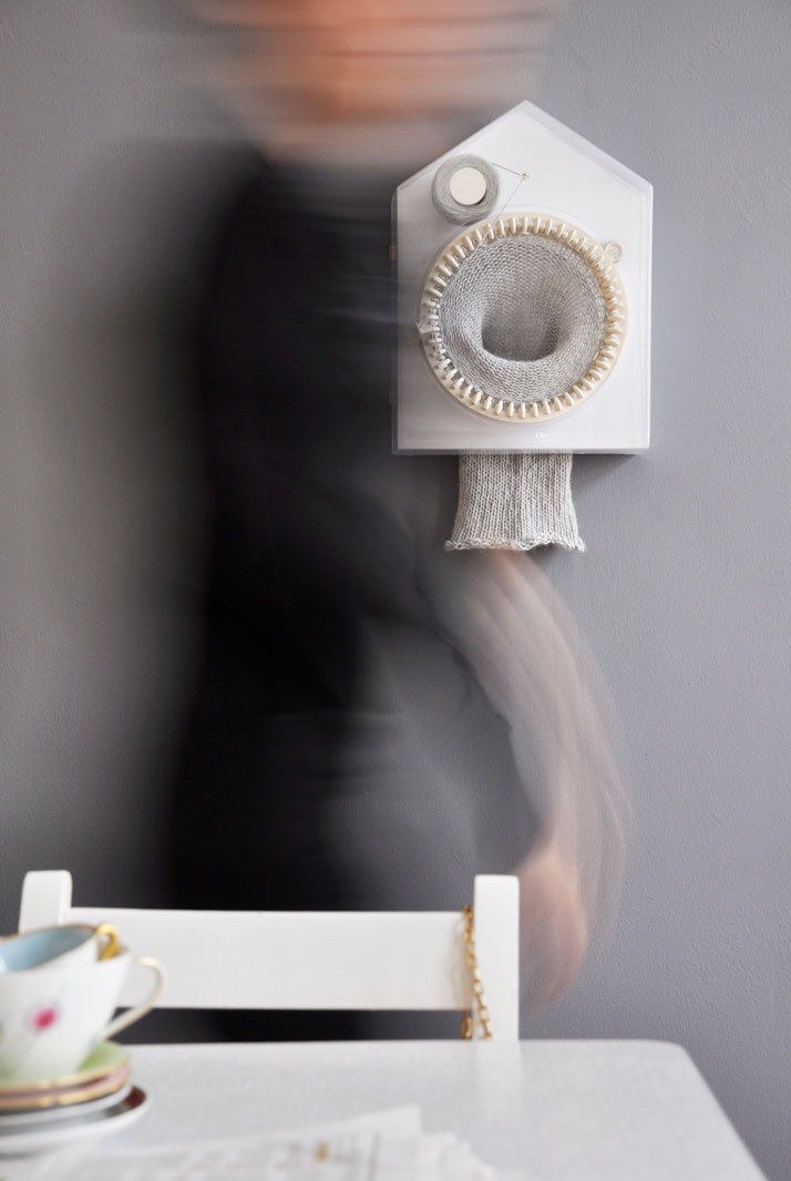 365 Knitting Clock by Siren Elise Wilhelmsen