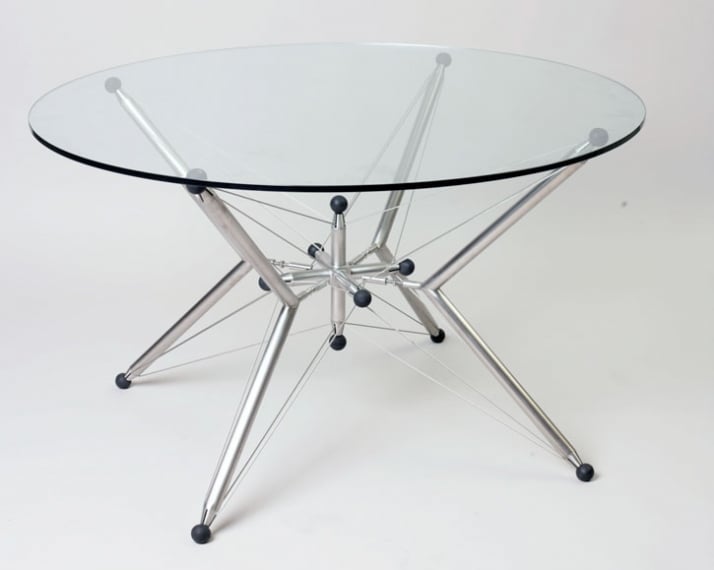   V-star H 74cm x L 74cm and 160cm diameter table top