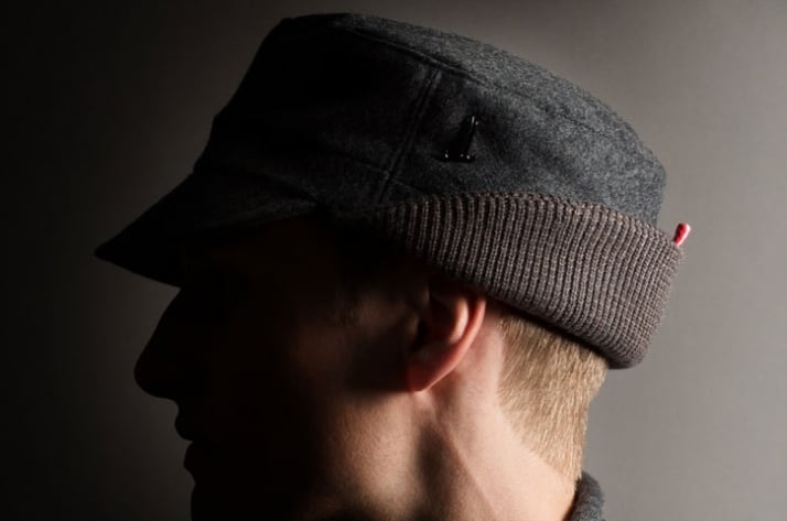 LODEN CAP // Wool loden / cashmere &amp;amp; merino wool knit // EUR 130