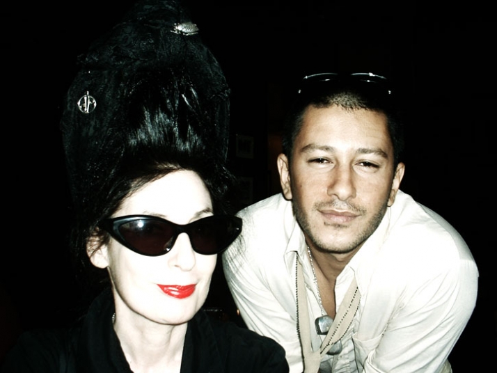 Diane Pernet &amp;amp; Filep MotwaryImage courtesy of Filep Motwary