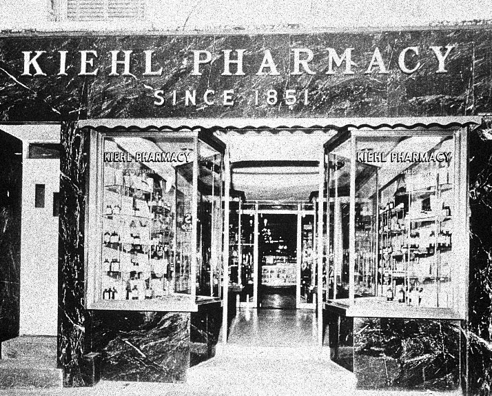 Kiehl Pharmacy, Image Courtesy of Kiehl&#039;s
