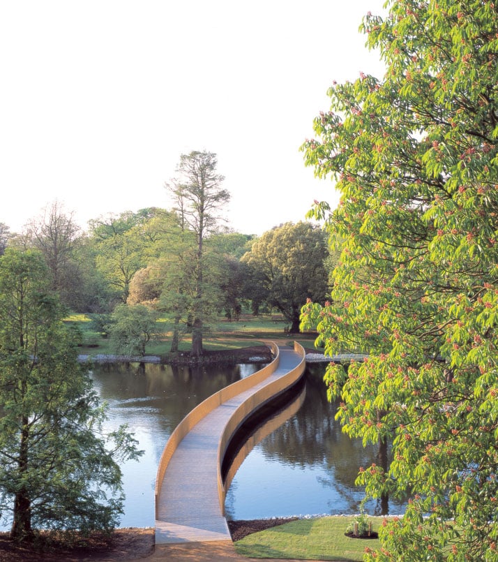 John Pawson - Plain SpaceSackler Crossing. Royal Botanic Gardens, Kew, London.Photo Richard Davies