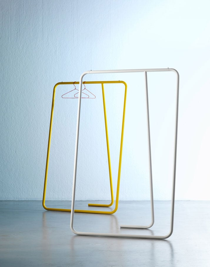  Caio, steel tubular coat hanger, Image Courtesy of Paolo Cappello