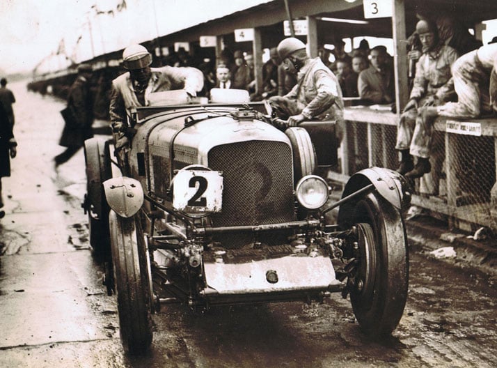 Brooklands racing heritage, photo © BENTLEY Motors