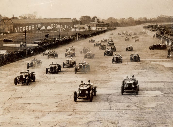 Brooklands racing heritage, photo © BENTLEY Motors