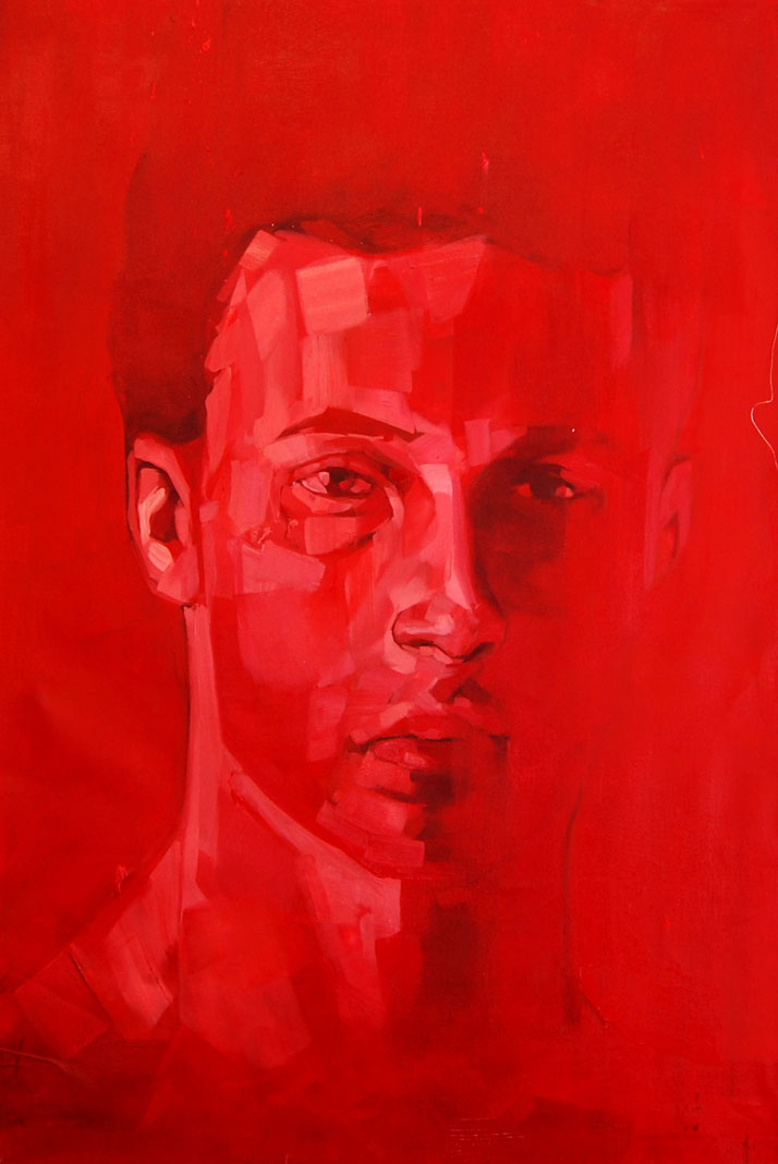 Andrew Salgado // Deeper, 2012 Oil on canvas // 110x70cm