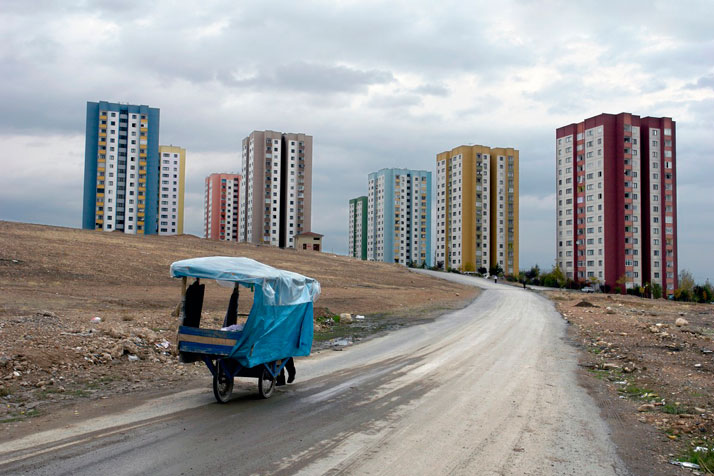 George Georgiou, ''New Housing Project, Elazig, Turkey'', Archival Digital Print,100 x 70 cm.Courtesy: Athens House of Photography (Athens, Greece). Copyright: Aurion.