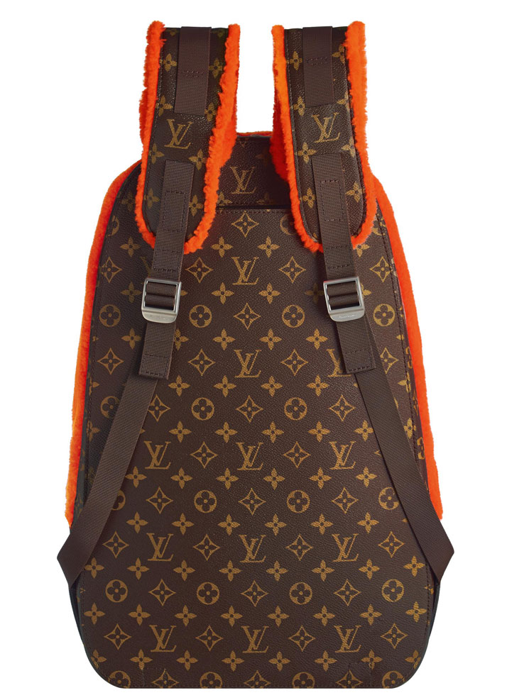 Louis Vuitton x Marc Newson Iconoclast Backpack Monogram Orange in