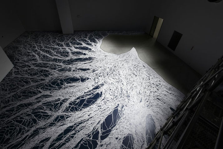 Motoi Yamamoto, Forest of beyondsalt''Solo Exhibition'' To the White Forest The Hakone Open-Air Museum, Kanagawa, JapanJuly 2011 - March 2012Photo : Makoto Morisawa