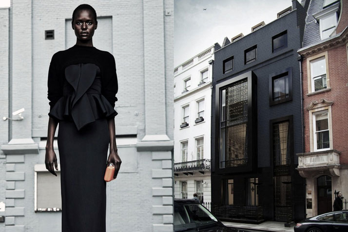 Match #102Ajak Deng for Givenchy Resort 2012 | Park Place in Mayfair, London by SHH Architects