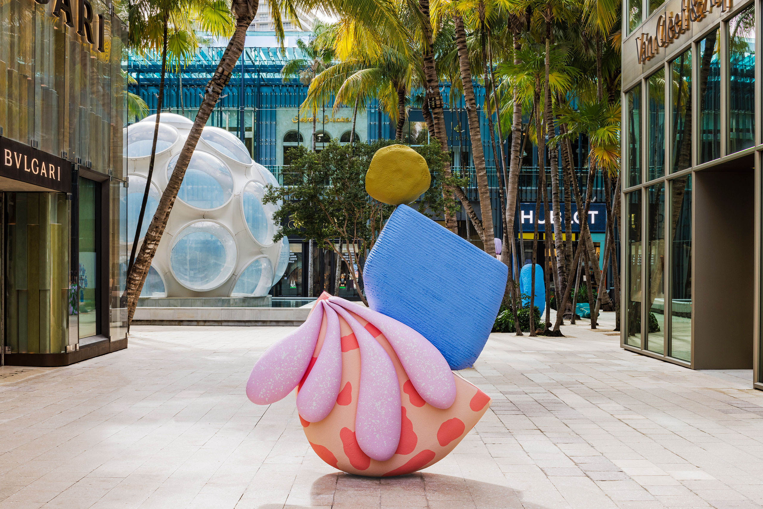 Tomorrow Land: Studio Proba Turns Miami Design District into a Dali-esque  Playground | Yatzer