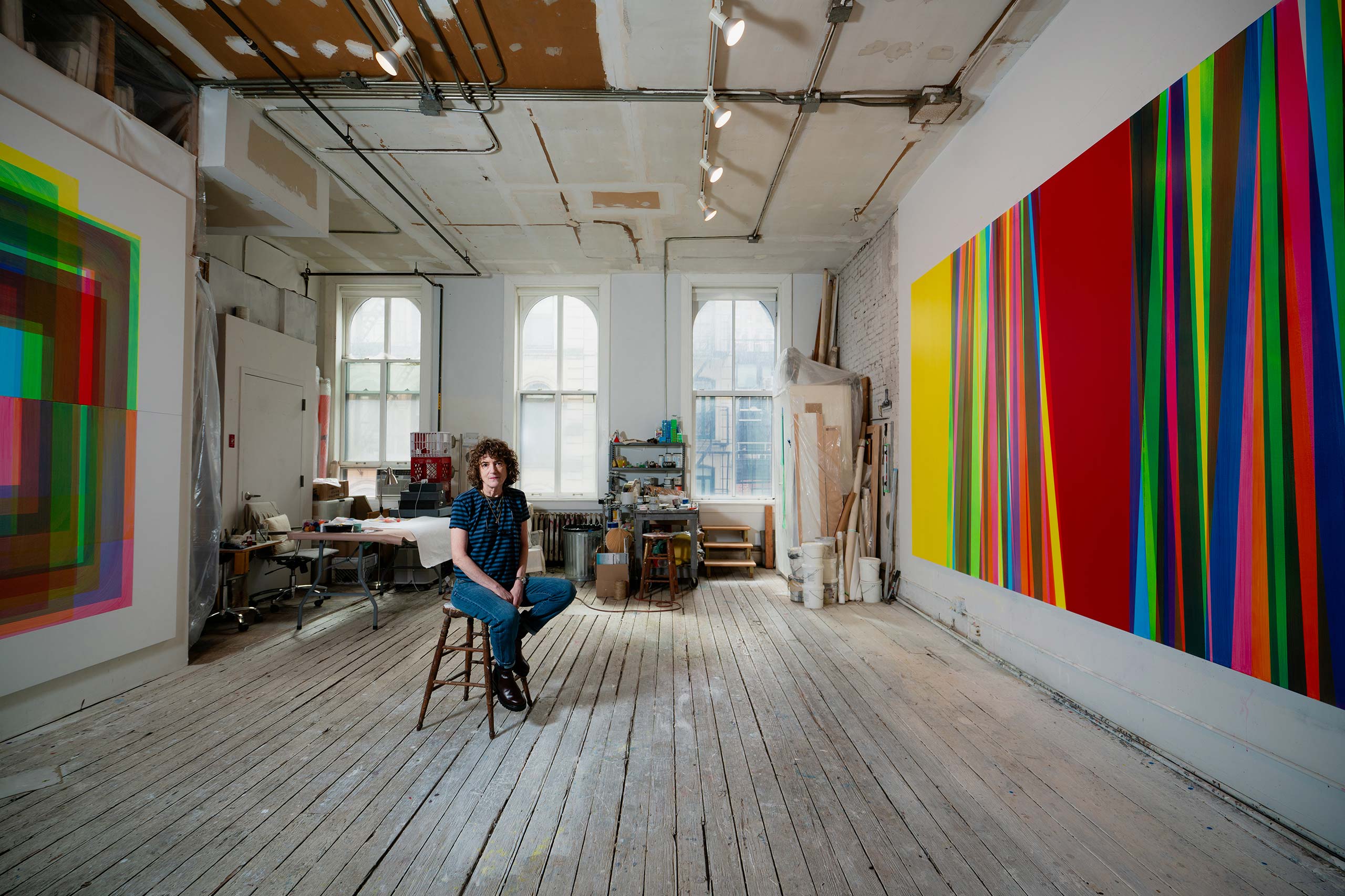 Betsy Kaufman, Tribeca.
Photography © Joshua Charow.
Loft Law: The Last of New York City’s Original Artist Lofts, by Joshua Charow, Damiani Books, 2024.