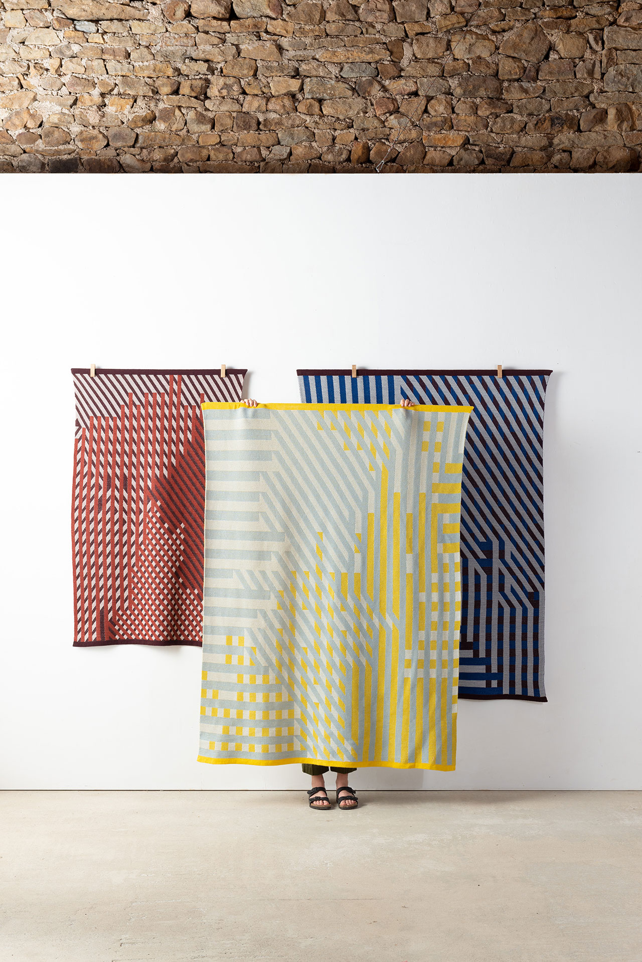 Risk Knit series by Erwan Bouroullec.  Courtesy of Ronan &amp; Erwan Bouroullec studio.