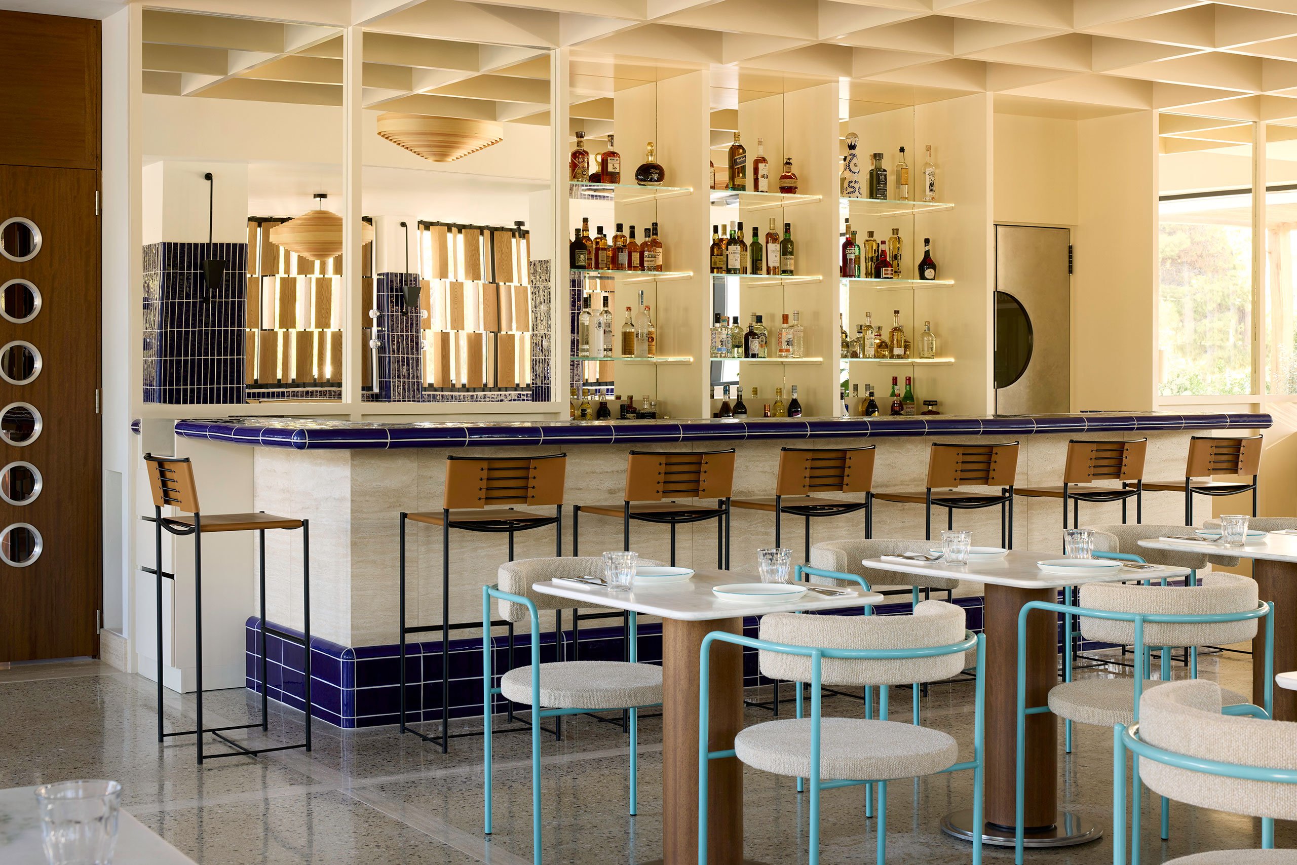 Sebastian all-day restaurant.
Photography by DePasquale+Maffini.