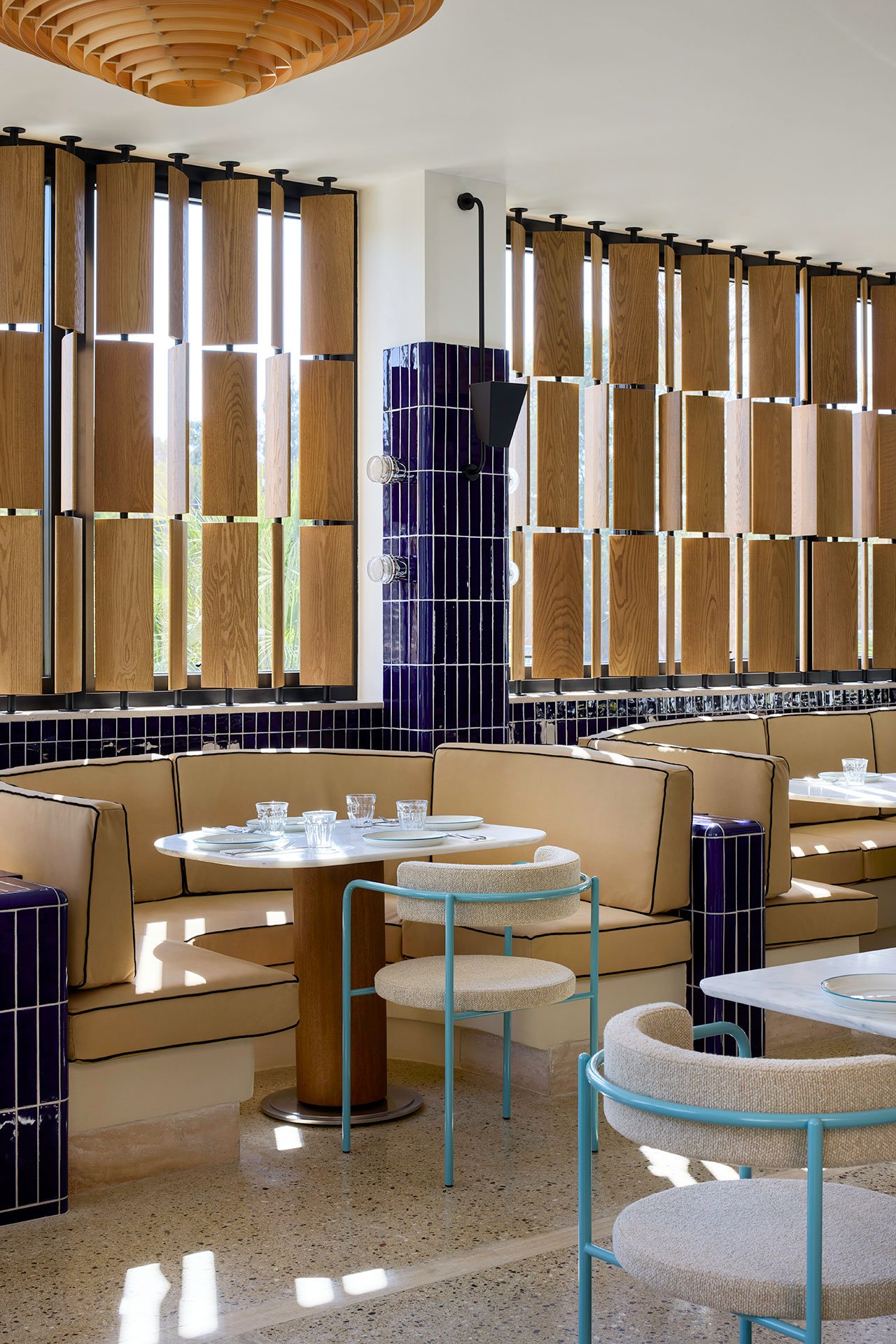 Sebastian all-day restaurant.
Photography by DePasquale+Maffini.