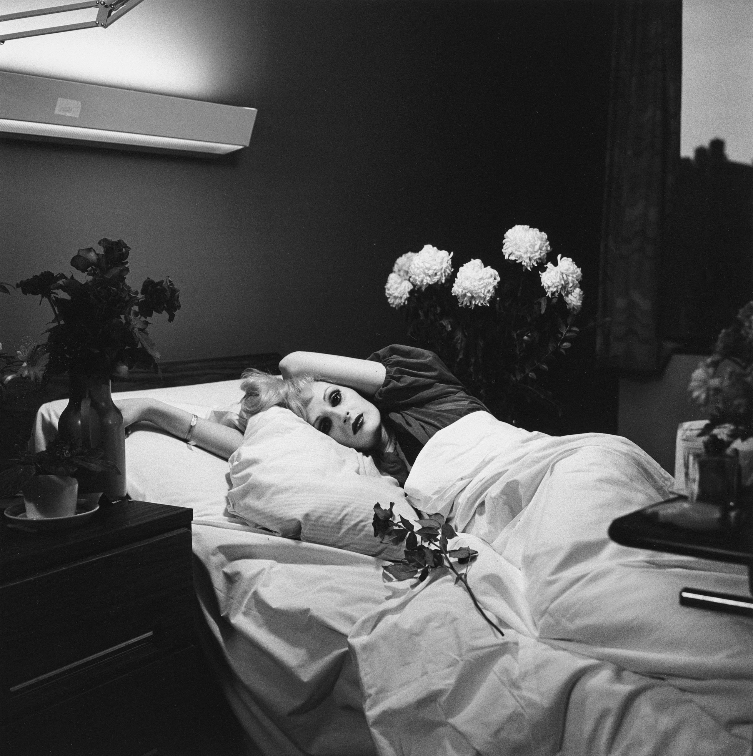 Peter Hujar, Candy Darling on her Deathbed, 1975.
© 2023 The Peter Hujar Archive, LLC  Artists Rights Society (ARS), New York.
