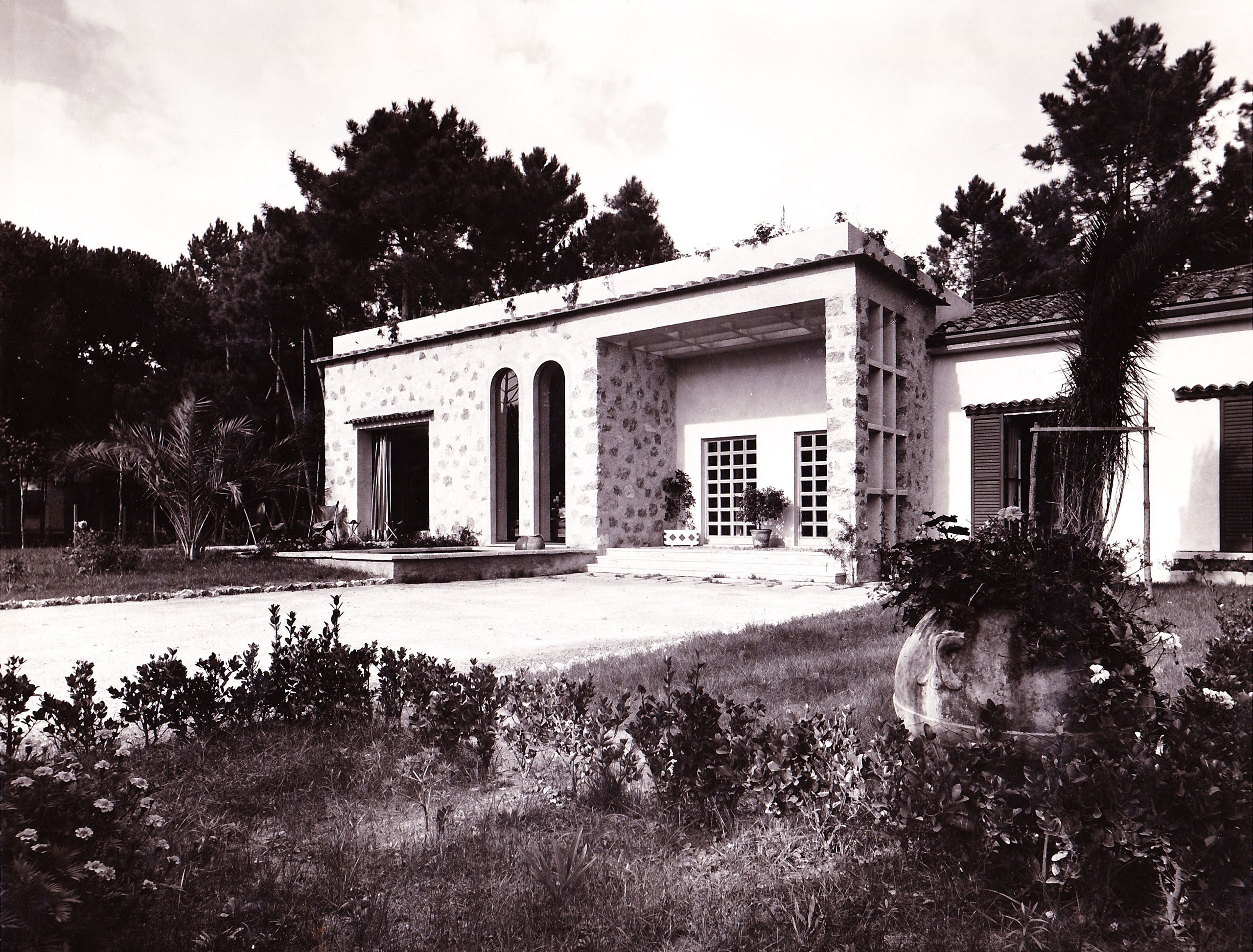 Villa Pesenti in its original design © Augustus Hotel &amp; Resort.