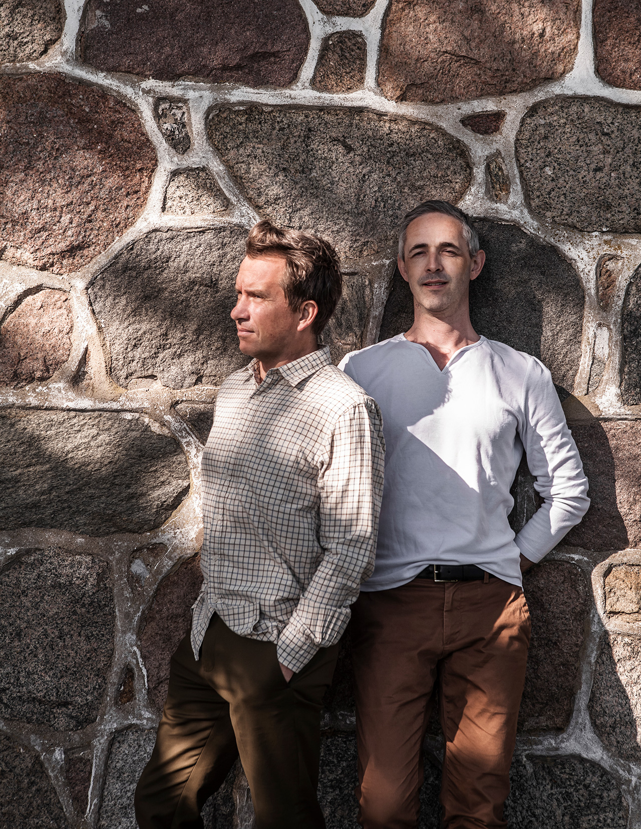 TypeO founders, Micha van Dinther (right) and Magnus Wittbjer. Photography by Mike Karlsson Lundgren.