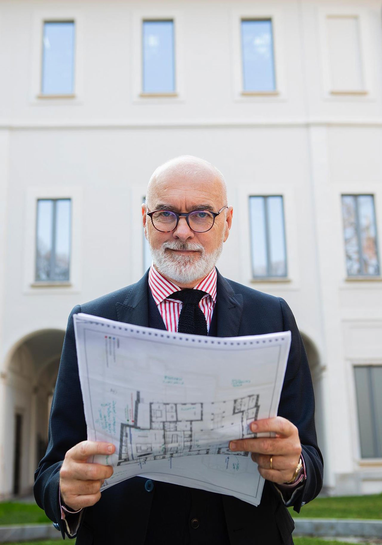 General Director Pinacoteca Brera Milano and Biblioteca Nazionale Braidense, Angelo Crespi. Photography by Walter Vecchio.