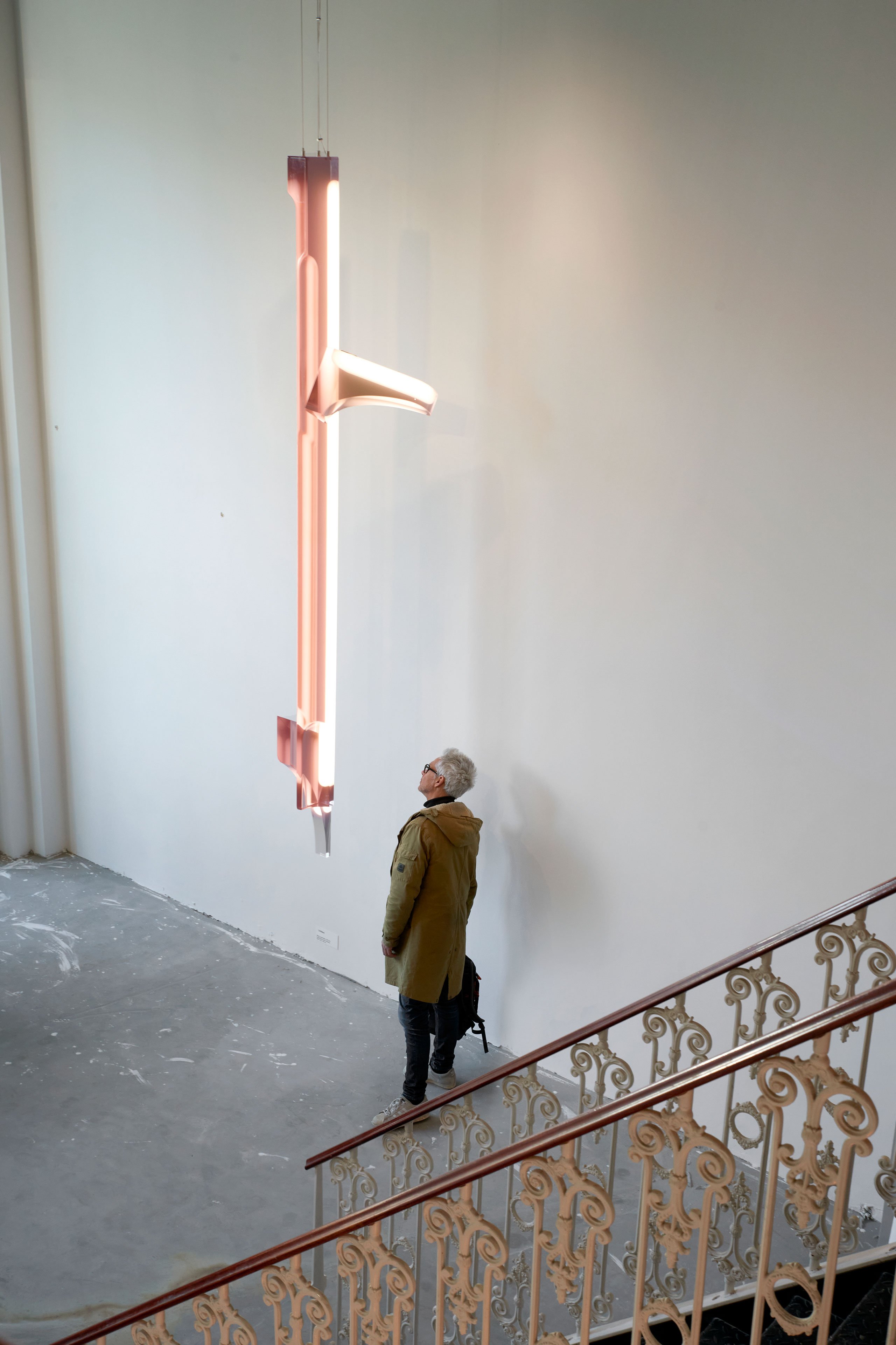 Laurids Gallée. Exhibition view, "Cairns" at Groot Handelsgebouw. Photograph by Pierre Castignola