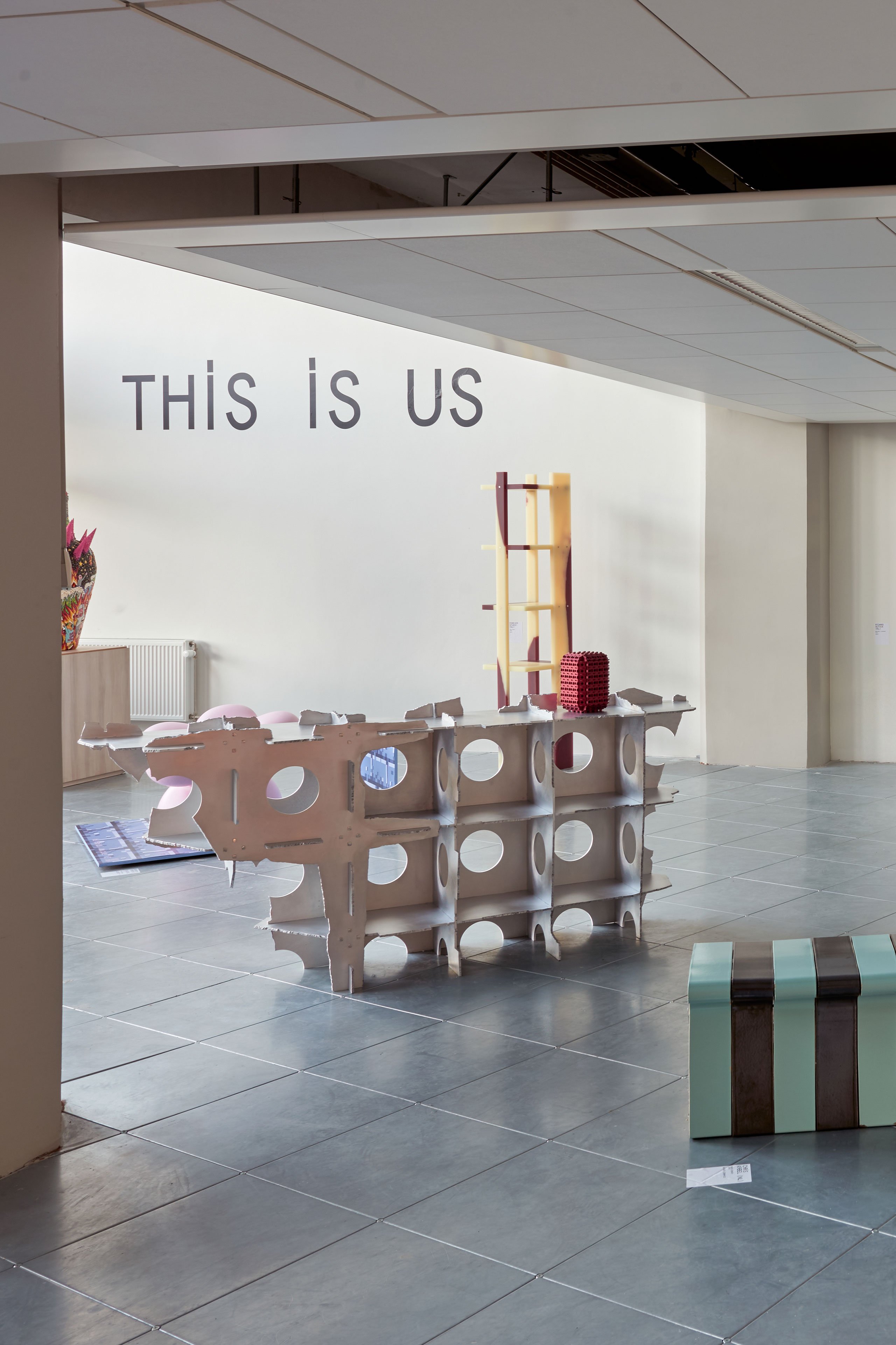 Exhibition view, "This Is Us" at Groot Handelsgebouw.