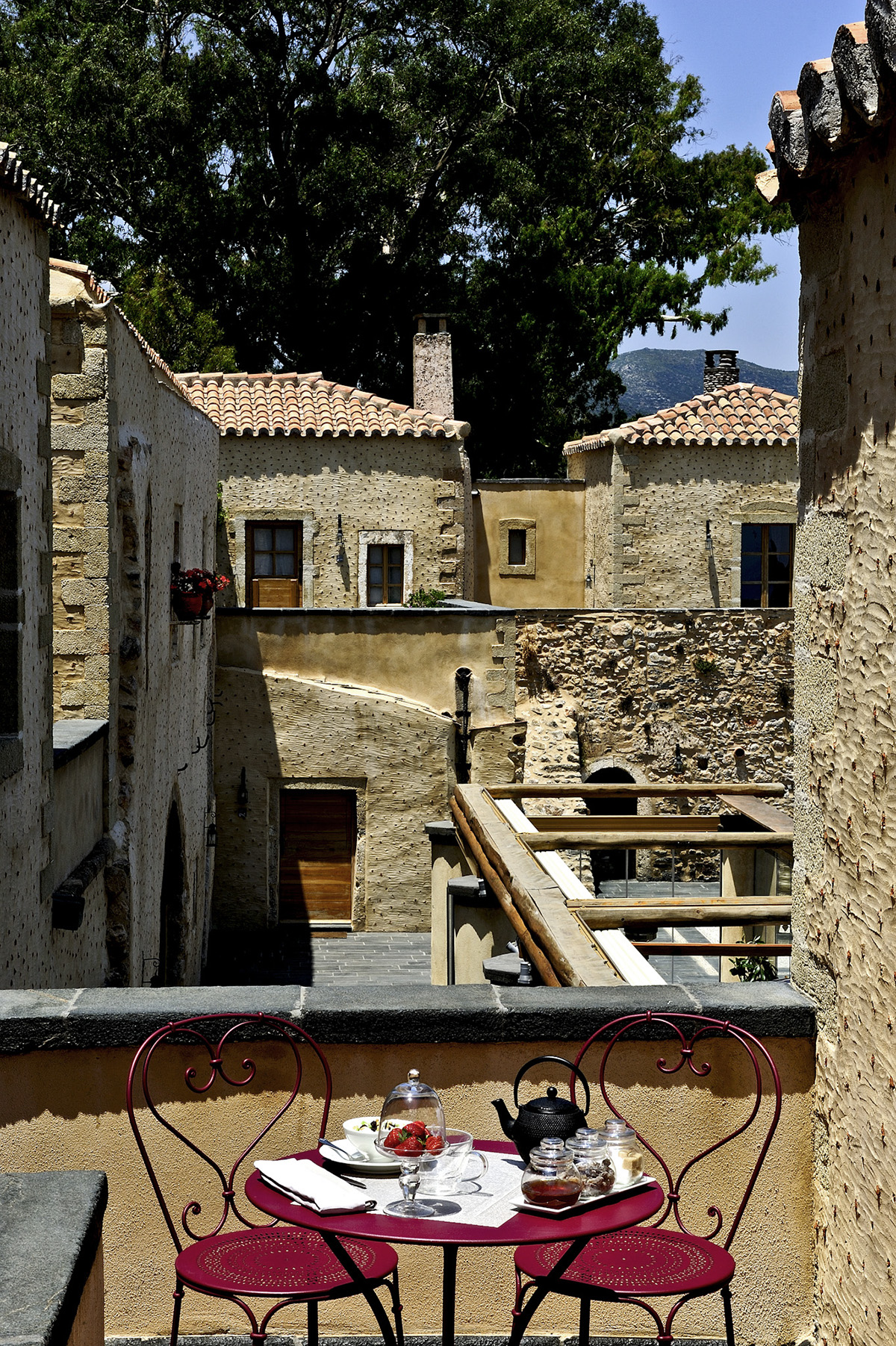 The manor has been restored using traditional building techniques and repurposed materials. Wherever possible the original building fabric has been preserved. Photo by Reto Guntli.