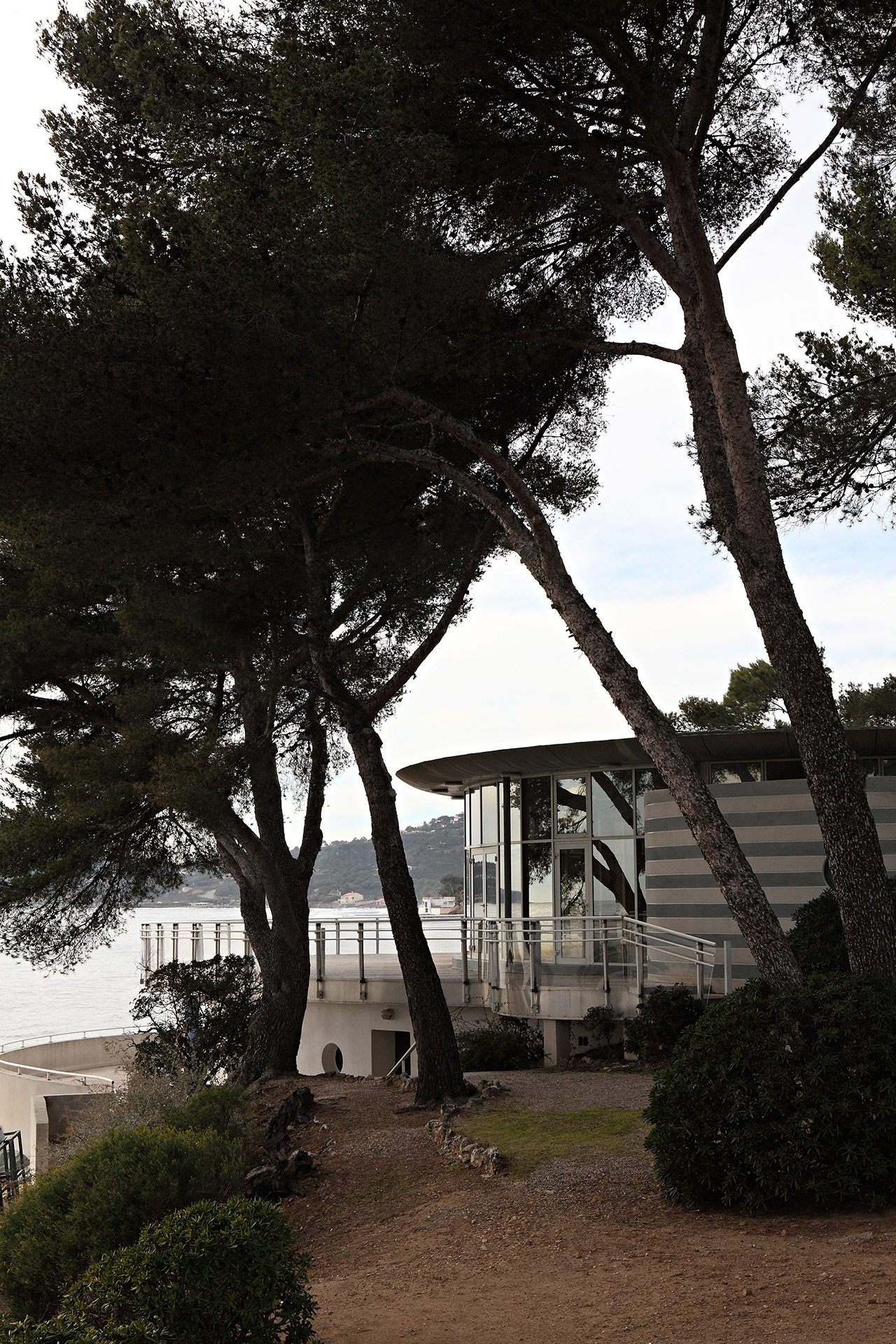 La Batterie, Pierre Barbe, 1933. Photograph by Vincent Flouret, from the photographic assignment by the Villa Noailles, January 2017.