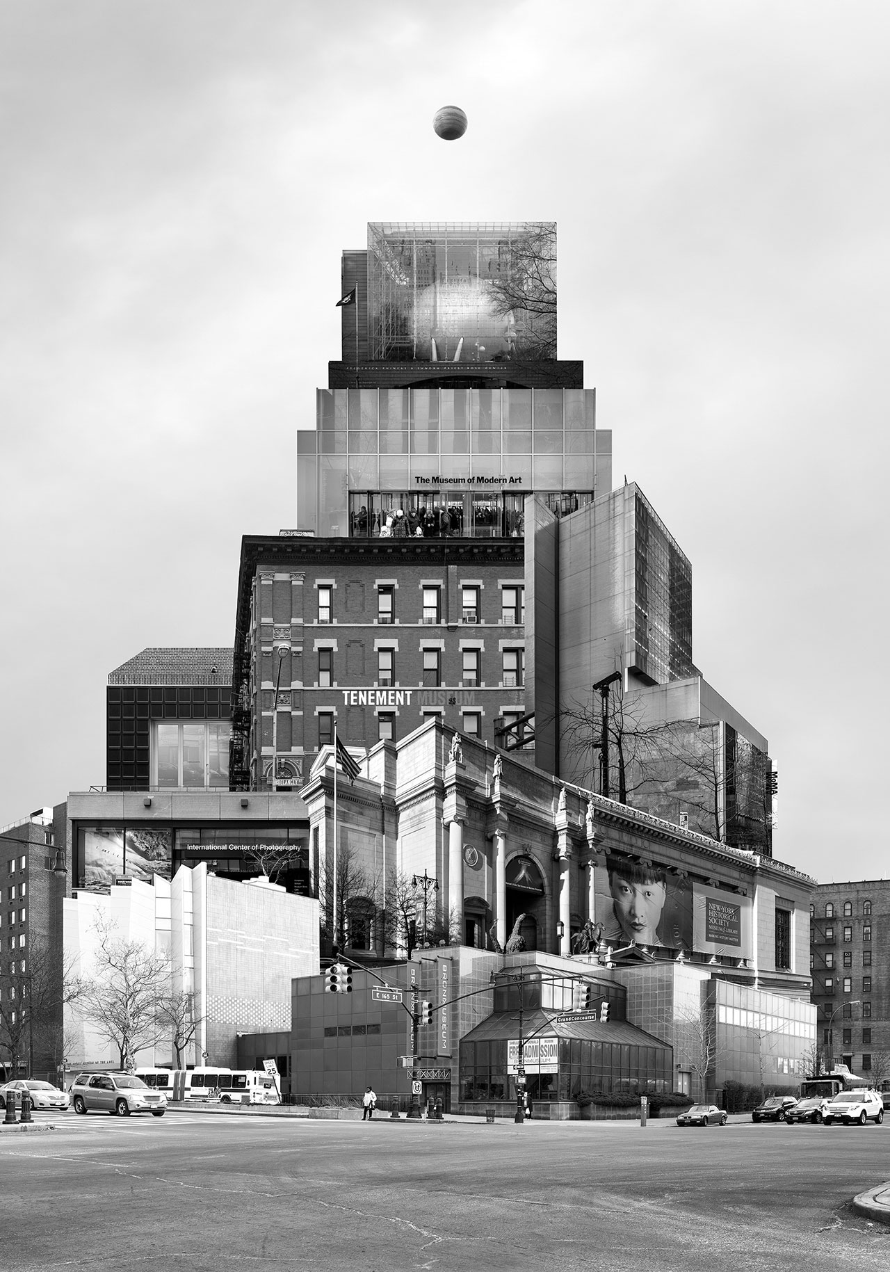 Beomsik Won, Archisculpture 043, 2015. Archival pigment print, 100x70 or 171x120cm.