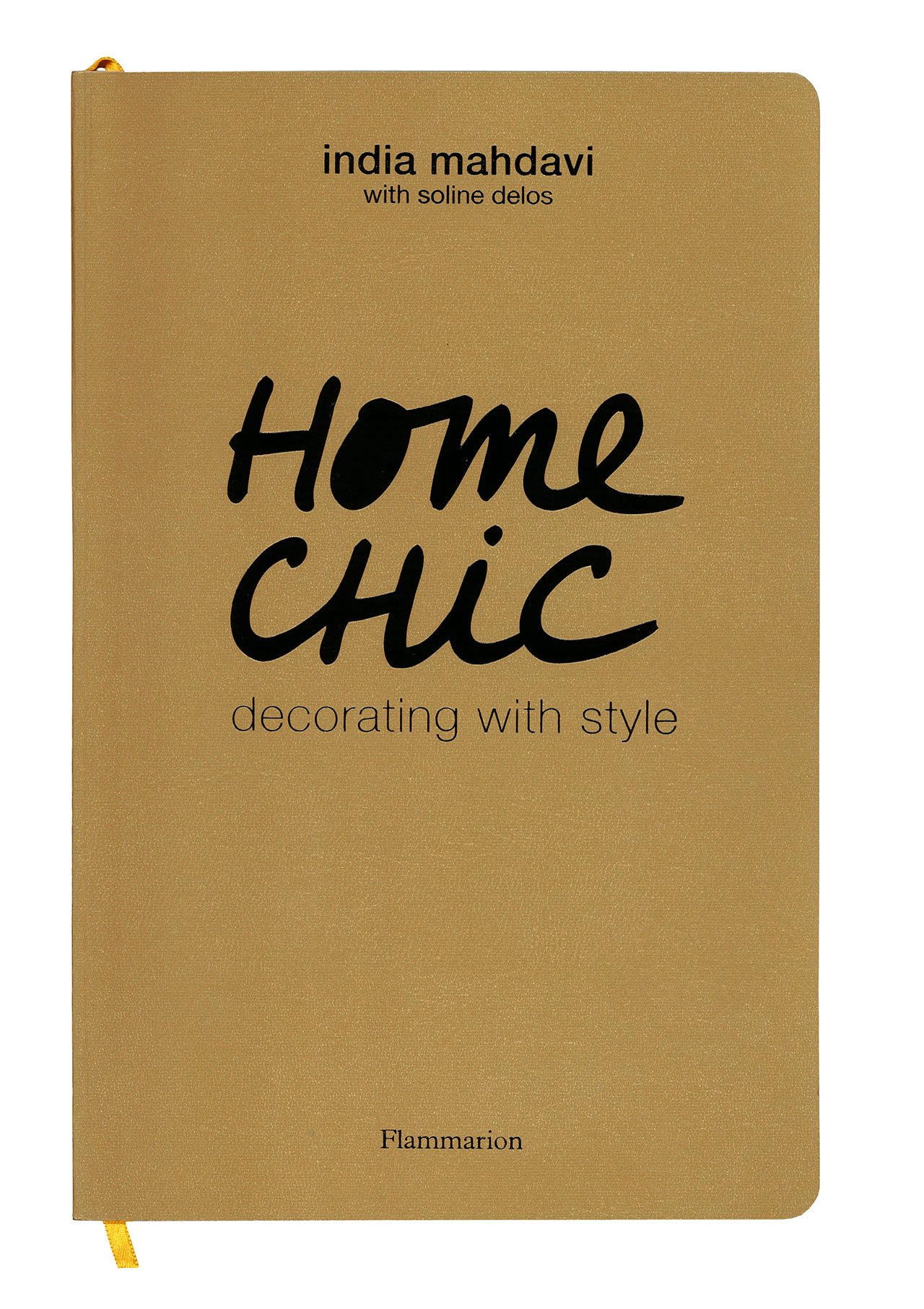 HOME CHIC book cover, photo © Flammarion.