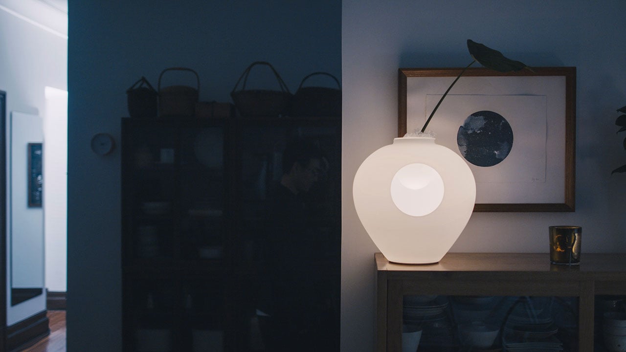 Screenshot from the VITE video series by Gianluca Vassallo for Foscarini.