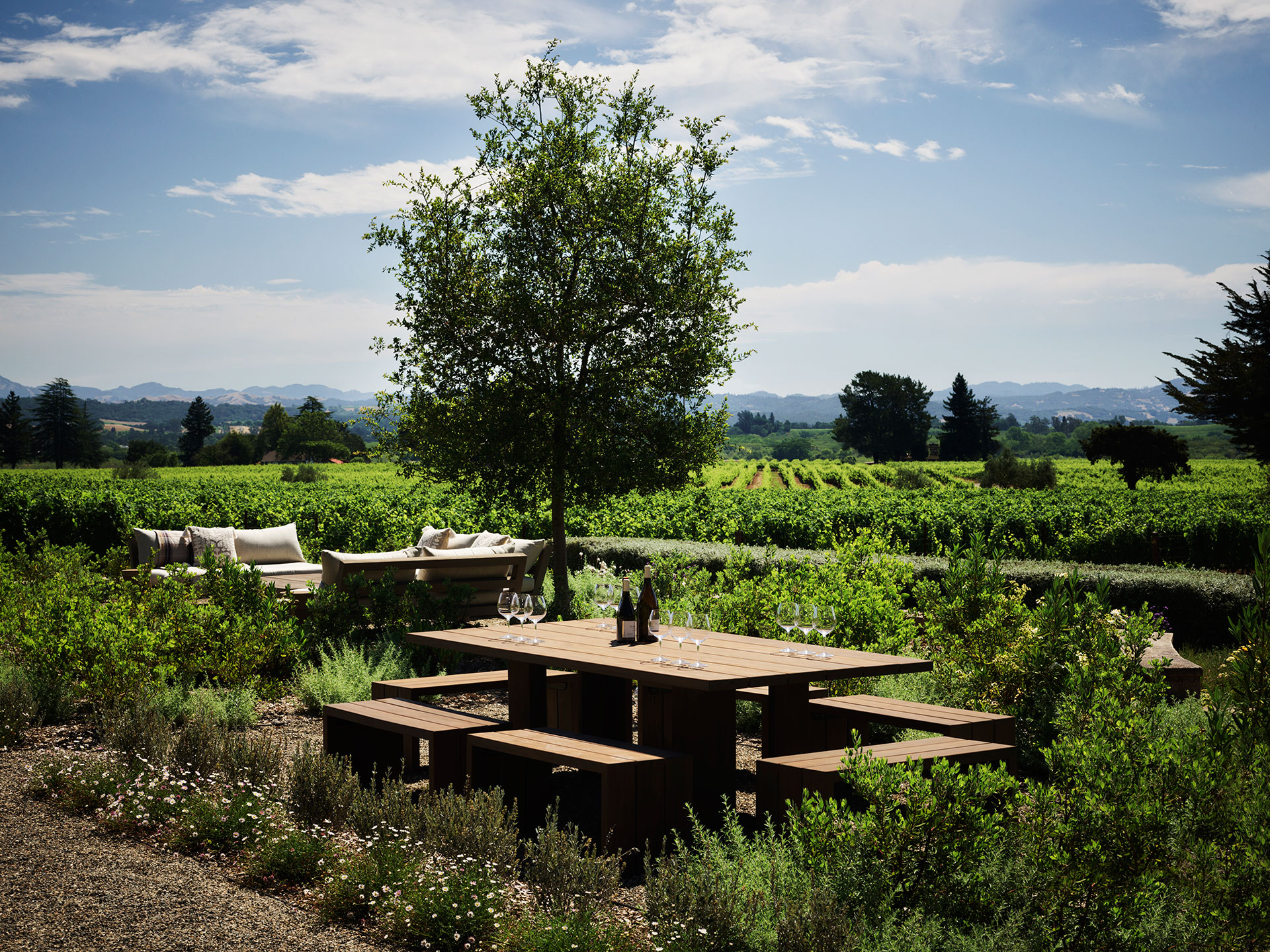 House of Flowers, Flowers Vineyard &amp; Winery.
Photography by Douglas Friedman.