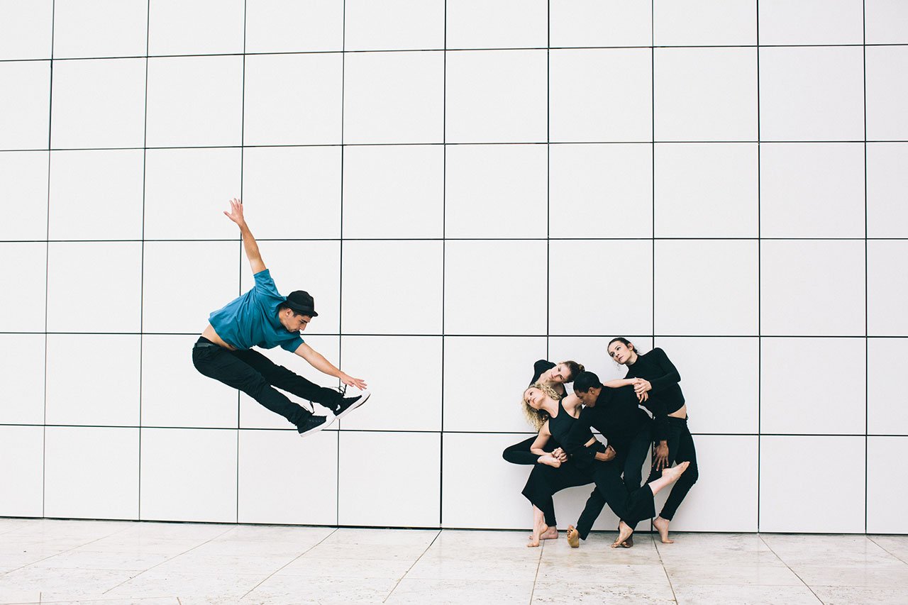 Location: The Getty Museum | Dancers: Jacob Jonas, Brooklynn Reeves, Jill Wilson, Charissa Kroeger, Jeremy Julian Grandberry | Photo © Matthew Brush from the series #CamerasandDancers.