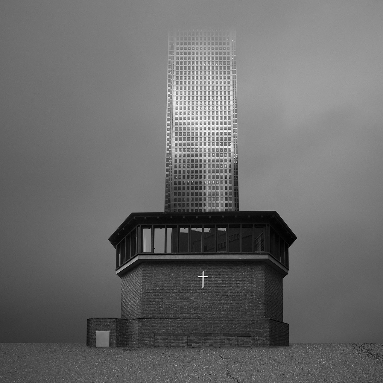 Beomsik Won, Archisculpture 005, 2011. Archival pigment print, 50x50cm.