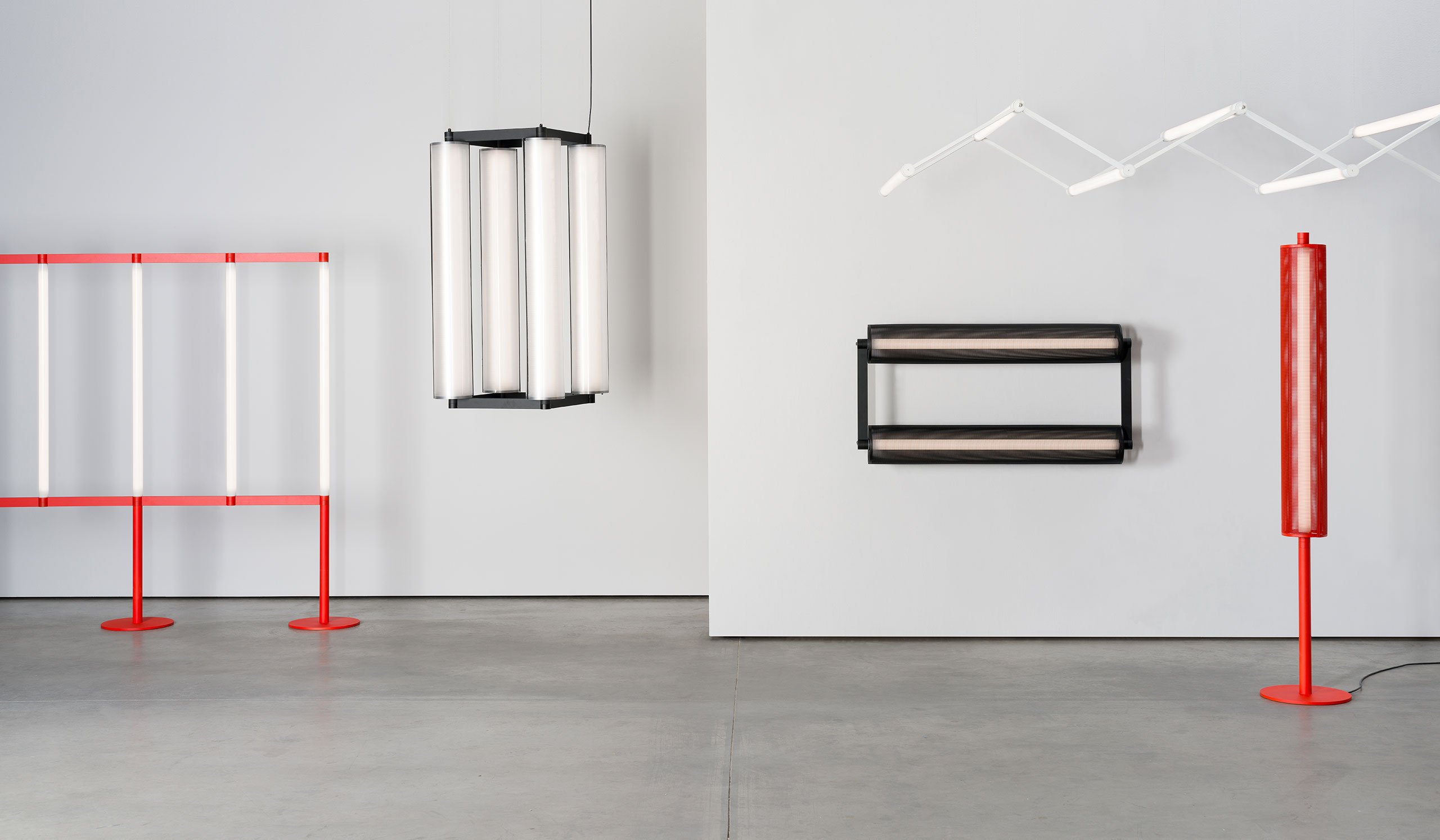 Form Us With Love (FUWL) partnered with Swedish lighting brand BLOND to present Catena, a modular lighting series showcased in their annual Testing Grounds installation.Photo by FUWL.