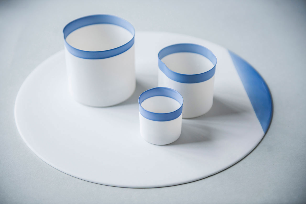 Porcelain tableware by Studio Pieter Stockmans.