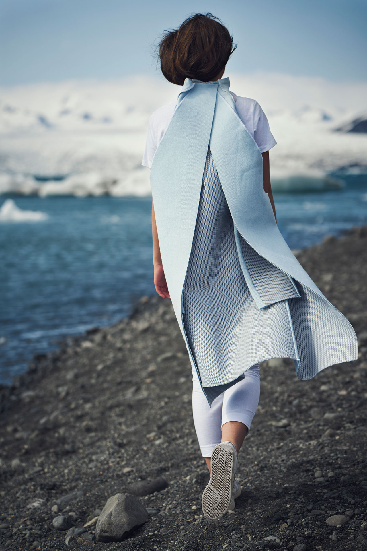 Félicie Eymard, Chrysalid Coat, from Metamorphosis Collection. Photo by Julien Hayard.