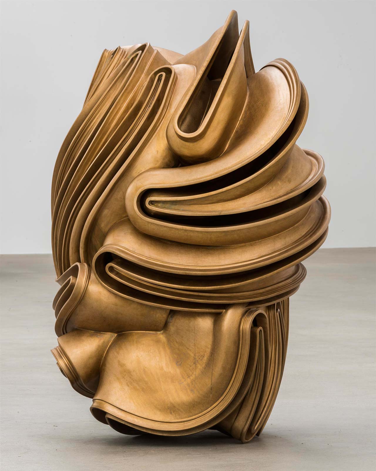 Tony Cragg, Foreign Body, 2015. Bronze, 120 x 106 x 76cm. Photo by Charles Duprat. © VG Bild-Kunst Bonn 2016. 