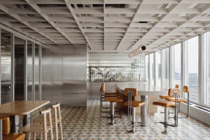 A New Office Space in a Landmark Skyscraper in Montreal Revels in Timeless Refinement