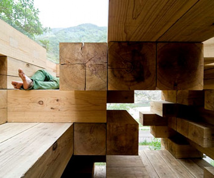 The jenga House by Sou Fujimoto Architects