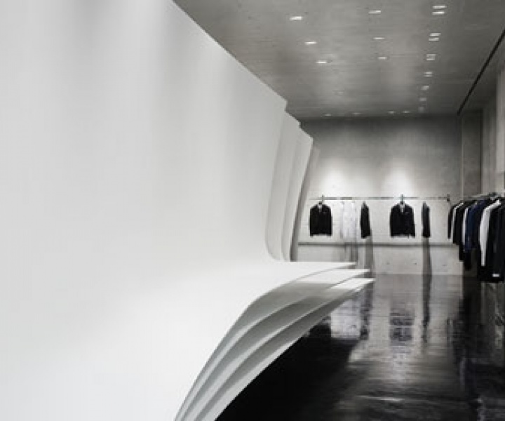 Neil Barrett flagship store by Zaha Hadid Architects in Tokyo