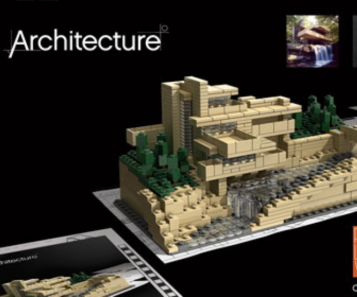 Frank Lloyd Wright's LEGO Architecture sets