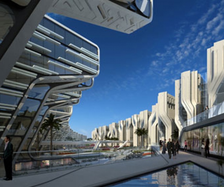 Stone Towers by Zaha Hadid Architects in Cairo