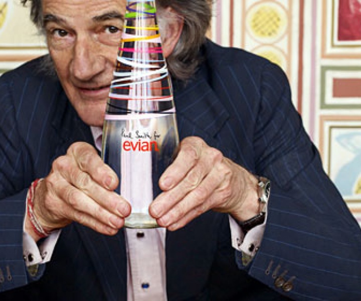 Geniously Bottled // Paul Smith for Evian