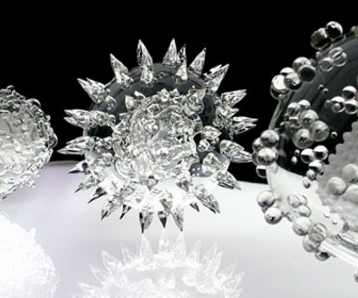 Glass Microbiology by Luke Jerram