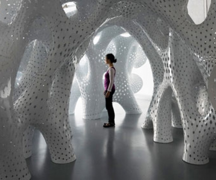 nonLin/Lin Pavilion by Marc Fornes & THEVERYMANY