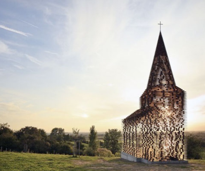 See-through Church by Gijs Van Vaerenbergh