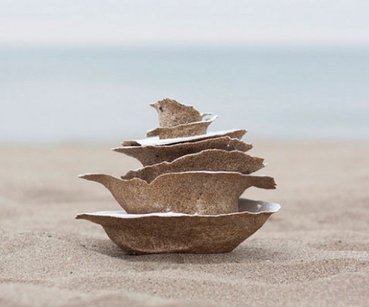 Victor Castanera's Areniscos Tableware Made Out Of Sand