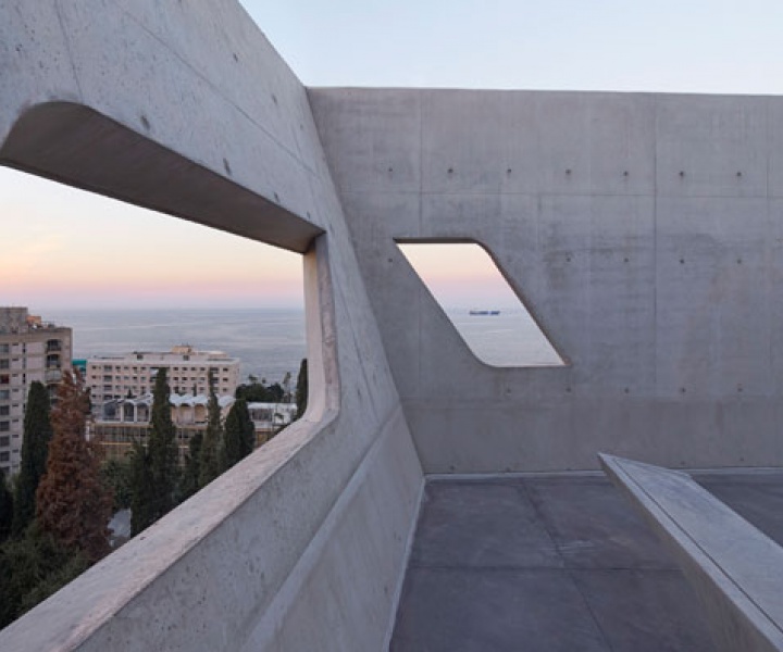 Issam Fares Institute for Public Policy & International Affairs by Zaha Hadid in Beirut, Lebanon