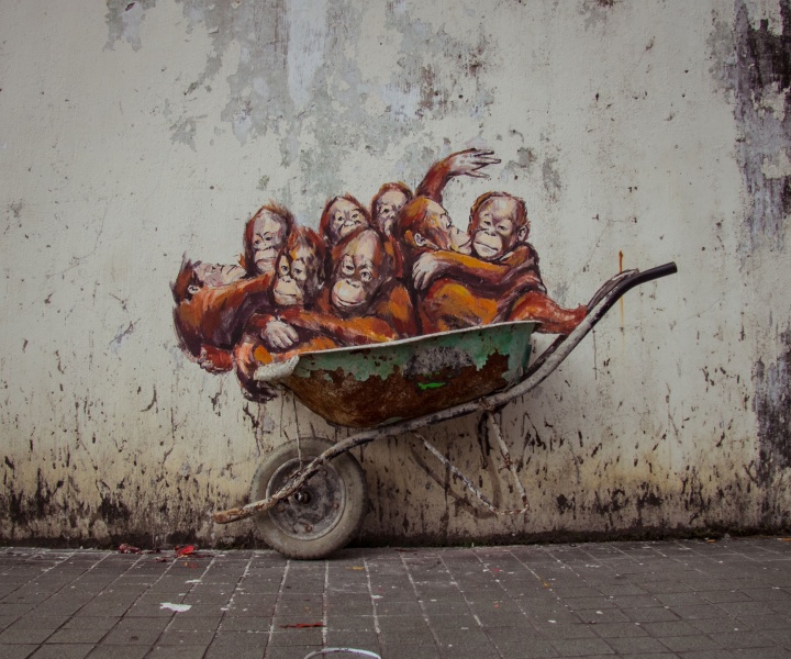 Fascinating Street Art by Ernest Zacharevic